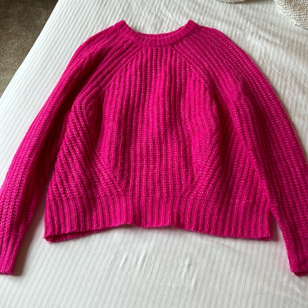 Hot pink sweater
